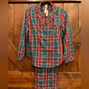 Victorias Secret Flannel Pajamas NEW with Tags